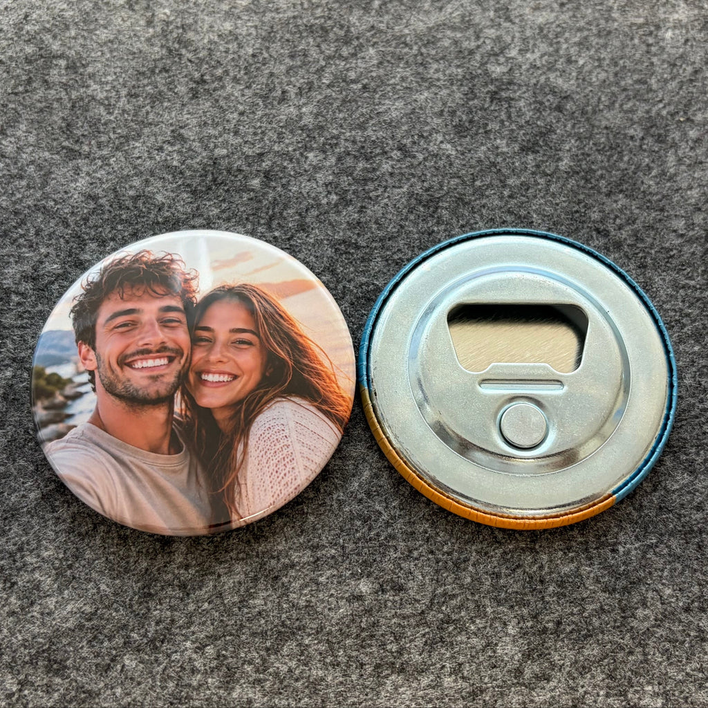 Dein Foto als Button (1 Motiv)